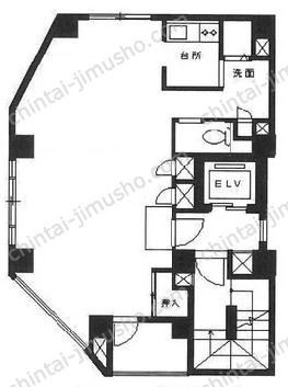 RICOSビルの間取図