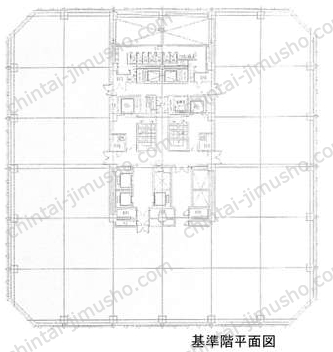 平河町森タワー11階の間取図