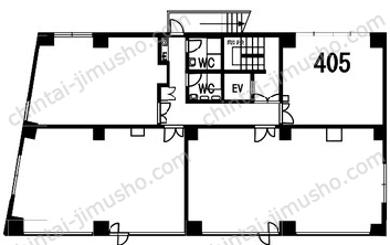市ヶ谷春日マンション4階の間取図
