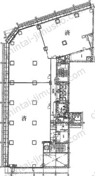 Daiwa銀座ビルの間取図