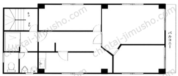 大高ビルの間取図