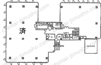 浜松町262ビルの間取図