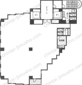 MOビル／TRANS-恵比寿 HQの間取図