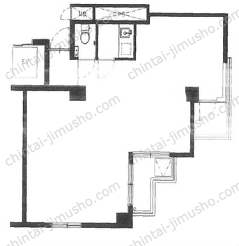 第20スカイビルの間取図