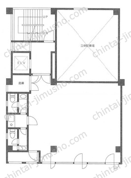 清和ビル6階の間取図