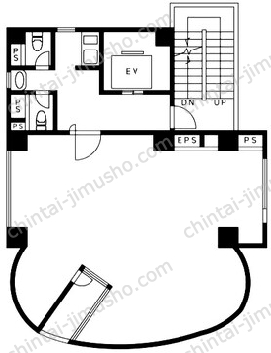 Barbizon744階の間取図