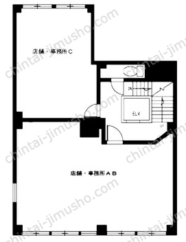 ハートビルの間取図