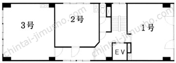 大洋ビルの間取図