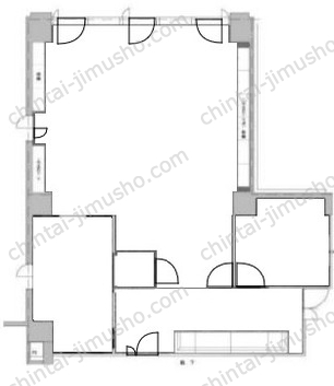 D's VARIE神田錦町の間取図