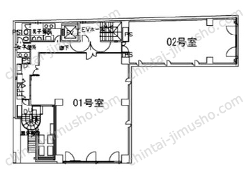 D's VARIE神田錦町の間取図