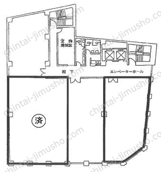 住友生命蒲田ビル7階の間取図