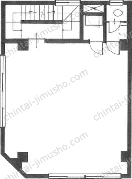 オギソビル2階の間取図