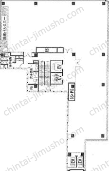 京橋創生館7階の間取図