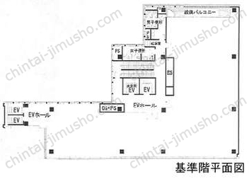 京橋創生館10階の間取図