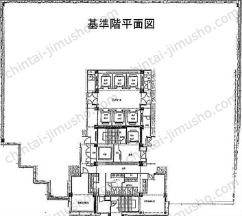 後楽森ビルの間取図