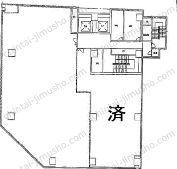 りそな五反田ビルの間取図