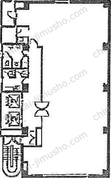 新秋葉原ビル9階の間取図