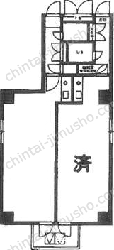 渋谷宮下パークビルの間取図