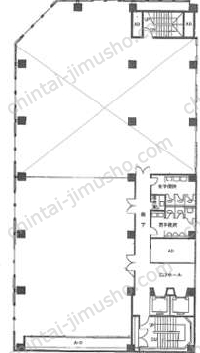 五反田中央ビルの間取図