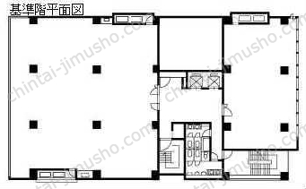 EDGE小伝馬町ビル7階の間取図