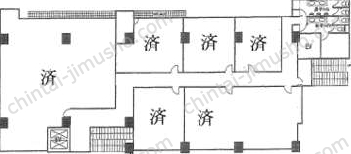 プラザ新大樹ビルの間取図