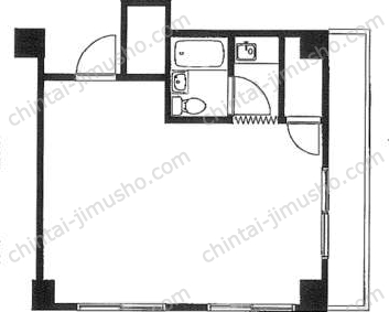 DIKマンション新橋の間取図