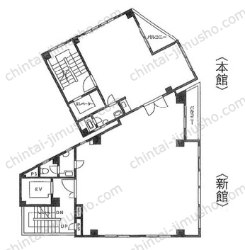 藤枝ビルの間取図