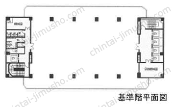日土地内幸町ビルの間取図
