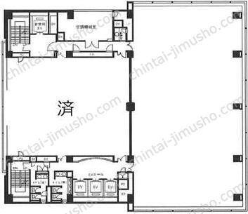 SOUTH PORT品川／サウスポート品川7階の間取図