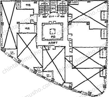 ルネパルティーレ汐留の間取図