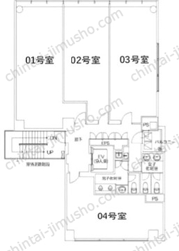VORT平河町8Fの間取図