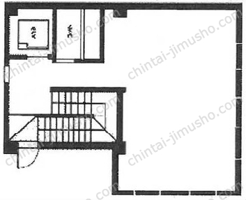 ル・グラシエルBLDG.36階の間取図