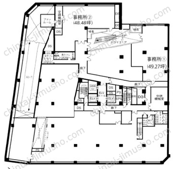 東京建物東渋谷ビルの間取図