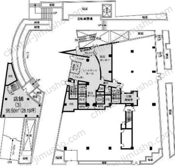 東京建物東渋谷ビルの間取図