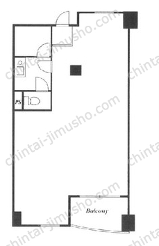 エバーグレイス本町3階の間取図