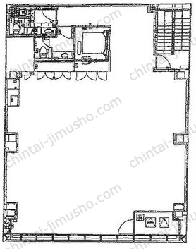 GM-Gビル6階の間取図
