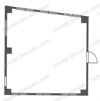 ユニオン小石川第1ビルB1階の間取図