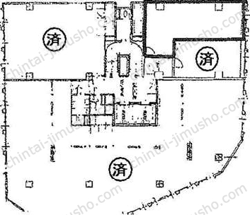 銀座8丁目10番ビルの間取図