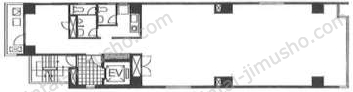 TFAビル6階の間取図