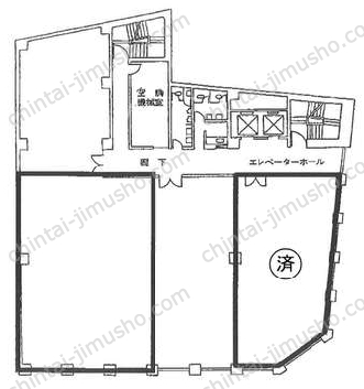 住友生命蒲田ビル7階の間取図