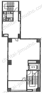 NOVEL WORK Iwamotochoの間取図