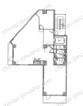 ism神田（イズムカンダ）6階の間取図