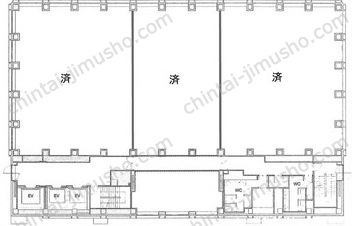 イタリア文化会館の間取図