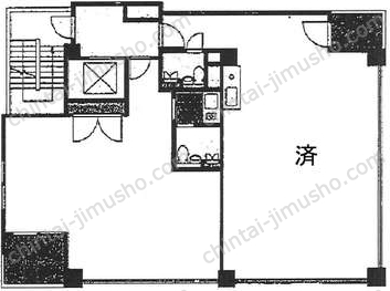 本郷三宝ビルの間取図