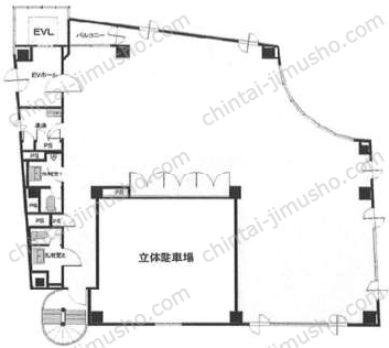 IS弓町ビルの間取図