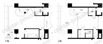 VORT青山一丁目Dualsの間取図