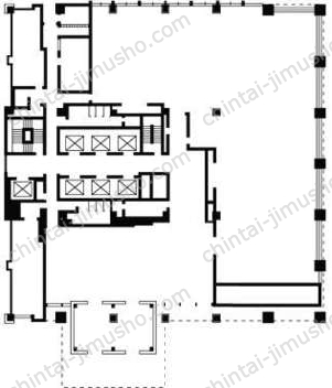 恵比寿ビジネスタワー／ビジネスエアポート恵比寿の間取図