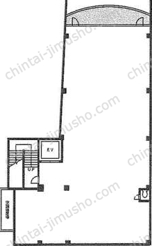 SR広尾ビル2階の間取図