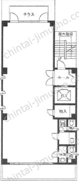 一番町KKビルの間取図