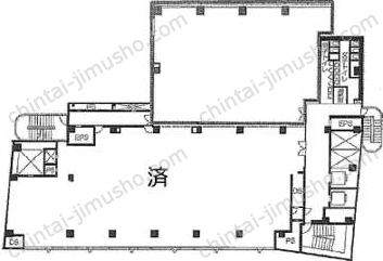 ラピロス六本木／MID POINT 六本木の間取図